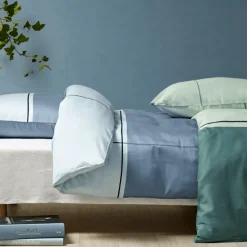 Nordisk Tekstil Detox sengesæt blå 140x220 cm