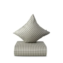Nordisk Tekstil Folke Sengesæt oliven 140 x 220 cm