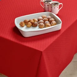 Nordisk Tekstil Honey dug rød 140x320 cm