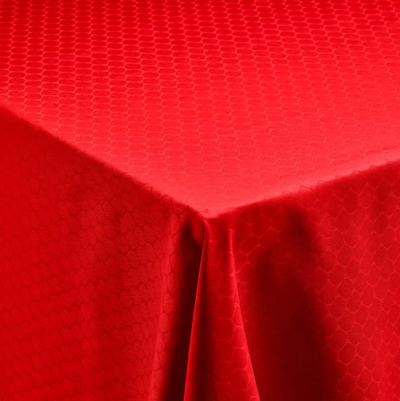 Nordisk Tekstil Honey dug rød 140x270 cm