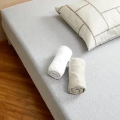 Nordisk Tekstil jersey boxlagen grå 90x200x30 cm