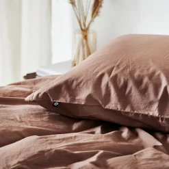 Nordisk Tekstil Kelly sengesæt raw umber 140x220 cm