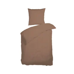 Nordisk Tekstil Kelly sengesæt raw umber 140x220 cm