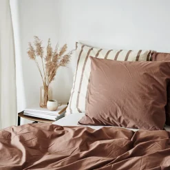 Nordisk Tekstil Kelly sengesæt raw umber 140x220 cm