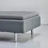 Nordisk Tekstil kuvertlagen grå 180x200 cm