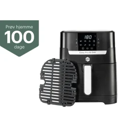 OBH Nordica Easy Fry & Grill Precision airfryer 2in1 black digital