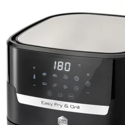 OBH Nordica Easy Fry & Grill Precision airfryer 2in1 black digital