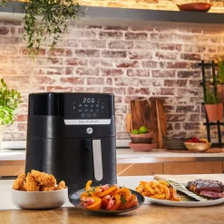 OBH Nordica Easy Fry & Grill Precision airfryer 2in1 black digital