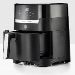 OBH Nordica Easy Fry & Grill Precision airfryer 2in1 black digital