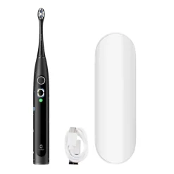 Oclean X Kids elektrisk tandbørste sort sæt
