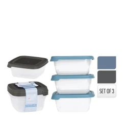Opbevaringssæt 3 stk. 0,5 liter assorteret