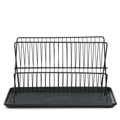 Opvaskestativ sort 43x23 cm