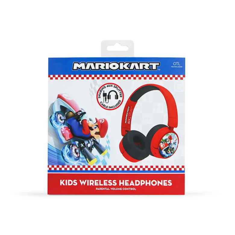 OTL Super Mario trådløs on-ear børnehøretelefoner