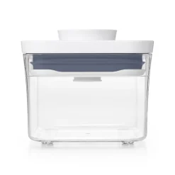 OXO POP opbevaringsboks kvadratisk soft deep ocean 0,4 liter