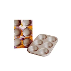 Patisse Silvertop muffinform