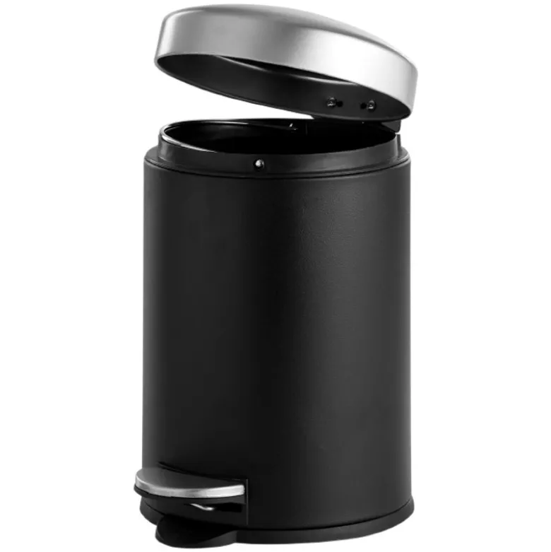 Pedalspand med softclose sort 3 liter
