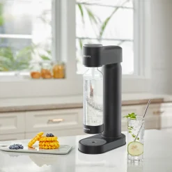 Philips GoZero sodavandsmaskine sort plast inkl. CO2-flaske