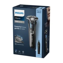 Philips Series 5000 barbermaskine wet & dry med næsetrimmer 9 watt