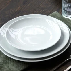 Pillivuyt Eventail flad middagstallerken hvid Ø 26,5 cm