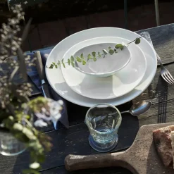 Pillivuyt oval steaktallerken stor 29,5x25 cm