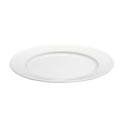 Pillivuyt Plissé flad tallerken hvid Ø 28 cm