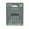 Powerful AAA-batterier 4 stk.
