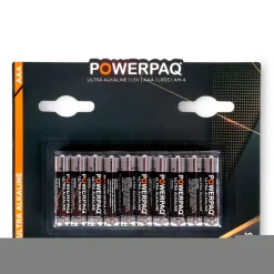 Powerpaq Alkaline LR03 AAA-batteri 10 stk.