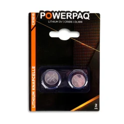Powerpaq lithium batteri CR1616 2 stk.