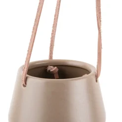 Present Time urtepotte med ophæng small warm grey
