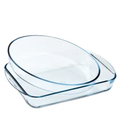 Pyrex Essentials fadsæt glas 30x21 cm og 35x23 cm
