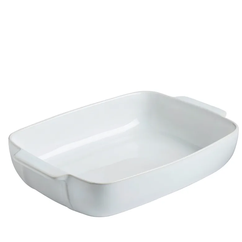 Pyrex ovnfast fad hvid keramik 35x25 cm