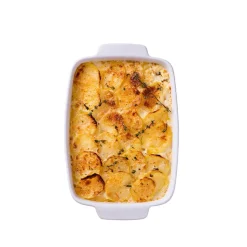 Pyrex ovnfast fad hvid keramik 35x25 cm