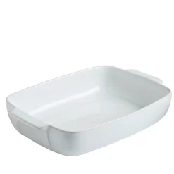 Pyrex ovnfast fad hvid keramik 30x22 cm