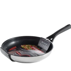 Pyrex stegepande stål Ø 28 cm