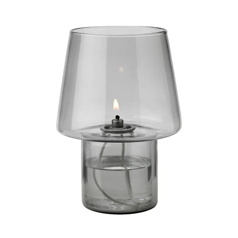 RIG-TIG Viva hurricane lanterne smoke 16,5 cm