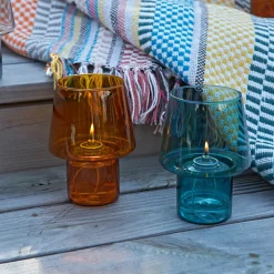 RIG-TIG Viva hurricane lanterne amber 16,5 cm