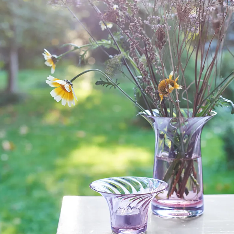Rosendahl Filigran Optic jubilæums vase blush H 16 cm