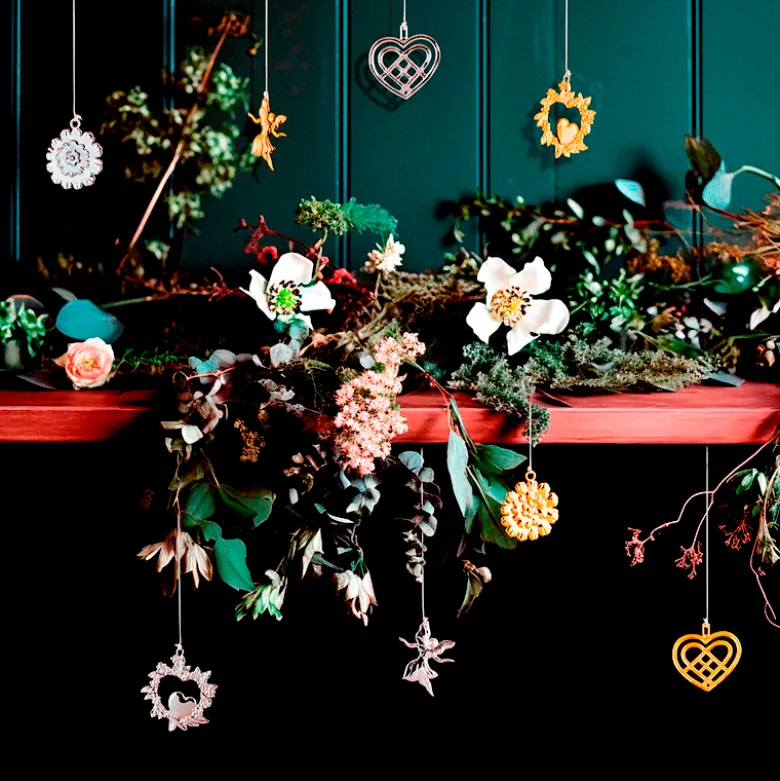 Rosendahl Karen Blixens jul kugleblomst forgyldt