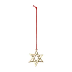 Rosendahl Karen Blixens Jul Trille stjerne forgyldt H 8 cm