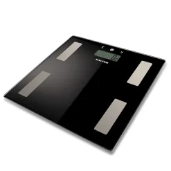 Salter badevægt med kropsanalyse max 180 kg sort
