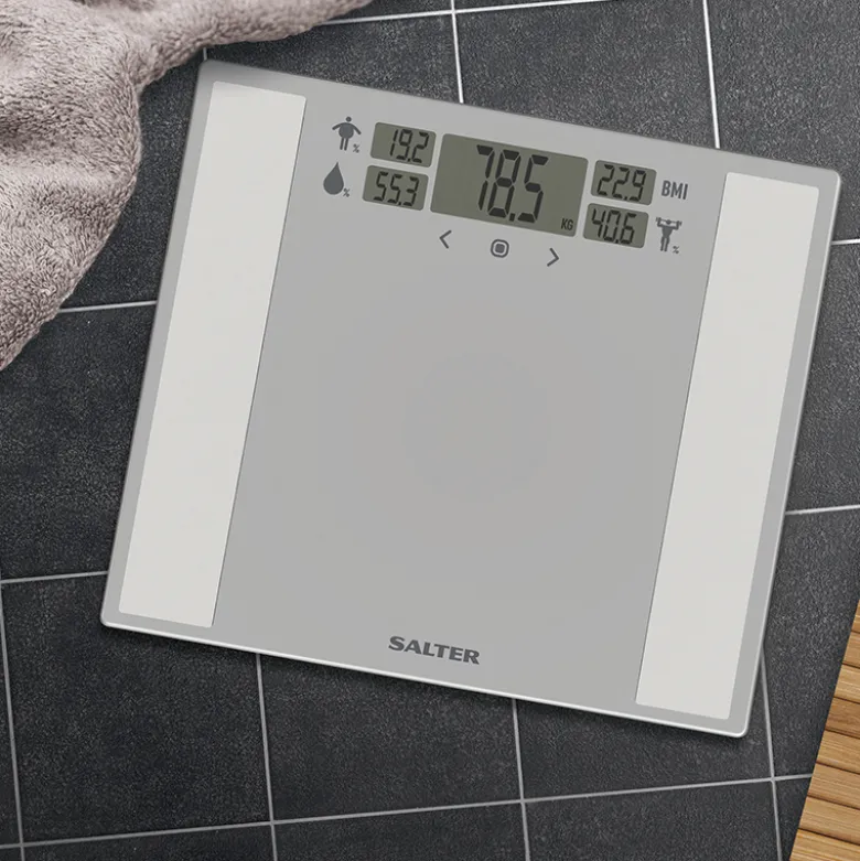 Salter Dashboard badevægt med kropsanalyse max 200 kg