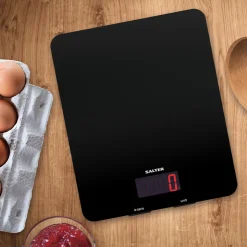 Salter køkkenvægt sort 10 kg
