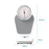 Salter mekanisk badevægt max 150kg