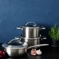 Scanpan CTX gryde med låg 6,5 liter 26 cm
