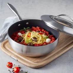 Scanpan CTX non-stick sauteuse med glaslåg Ø 26 cm