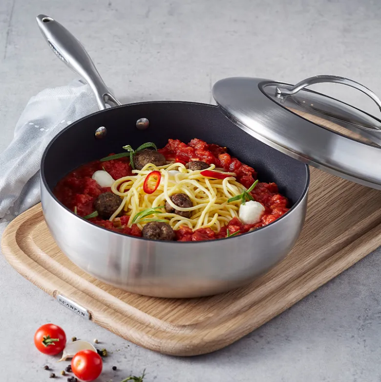 Scanpan CTX non-stick sauteuse med glaslåg Ø 26 cm