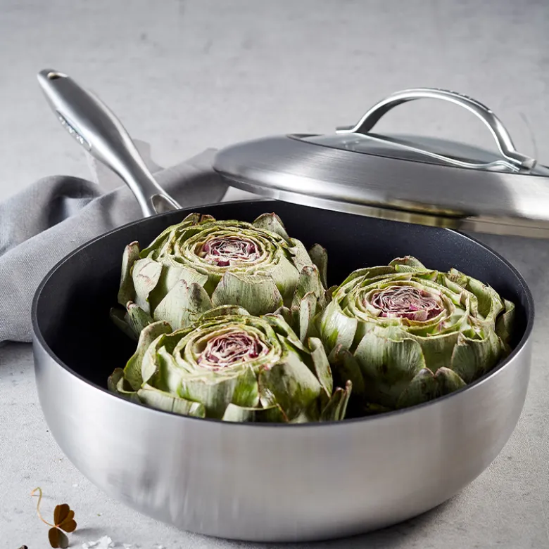 Scanpan CTX non-stick sauteuse med glaslåg Ø 26 cm