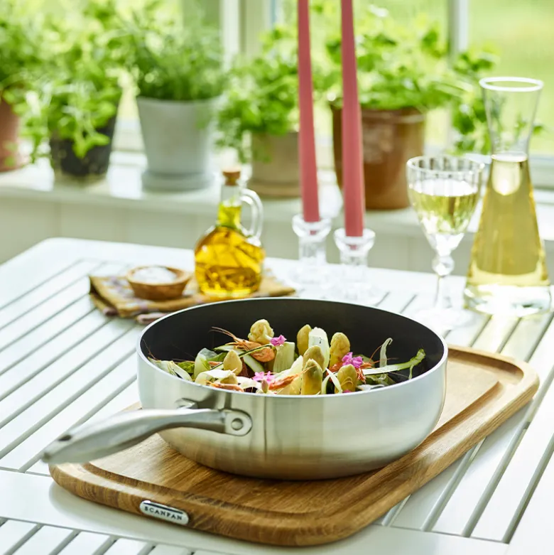 Scanpan CTX non-stick sauteuse med glaslåg Ø 26 cm