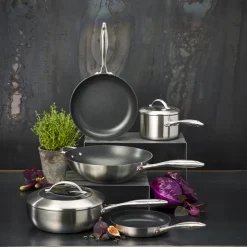 Scanpan CTX non-stick stegepande Ø 24 cm i gaveæske