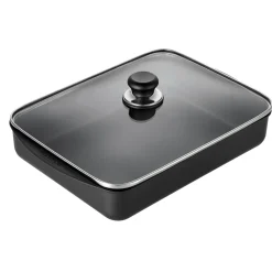 Scanpan glaslåg til bradepande 5 liter